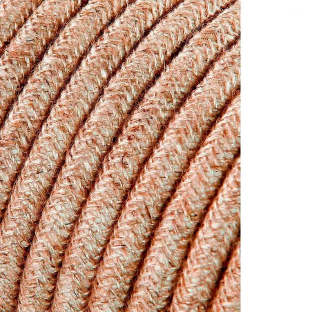 reel of tubular textile cord h03vv-f 2x0,75 mm2 25 m
