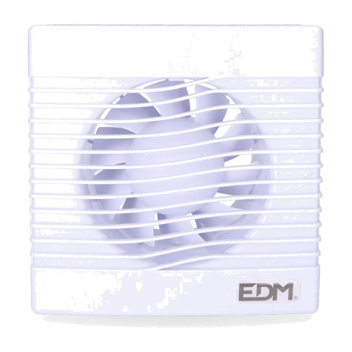 EDM Bathroom and kitchen extractor fan 16 W 12 CM 08410