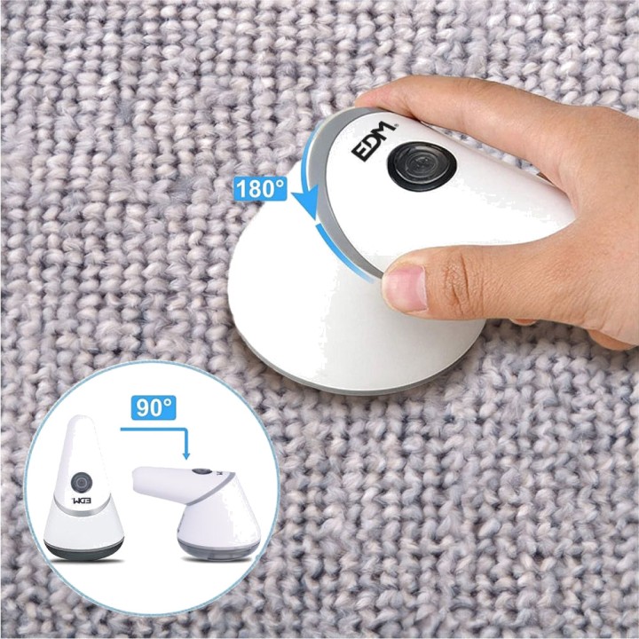 EDM Rechargeable electric lint remover USB-C 400 MAH 07797