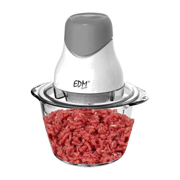 EDM Electric chopper with glass bowl 320 W 1 L 07669