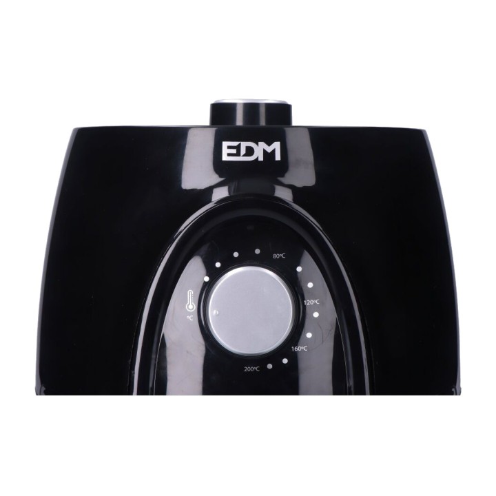 EDM Freidora de aire con cesta y temporizador 3,6 L 1400 W Ø17 CM 07654