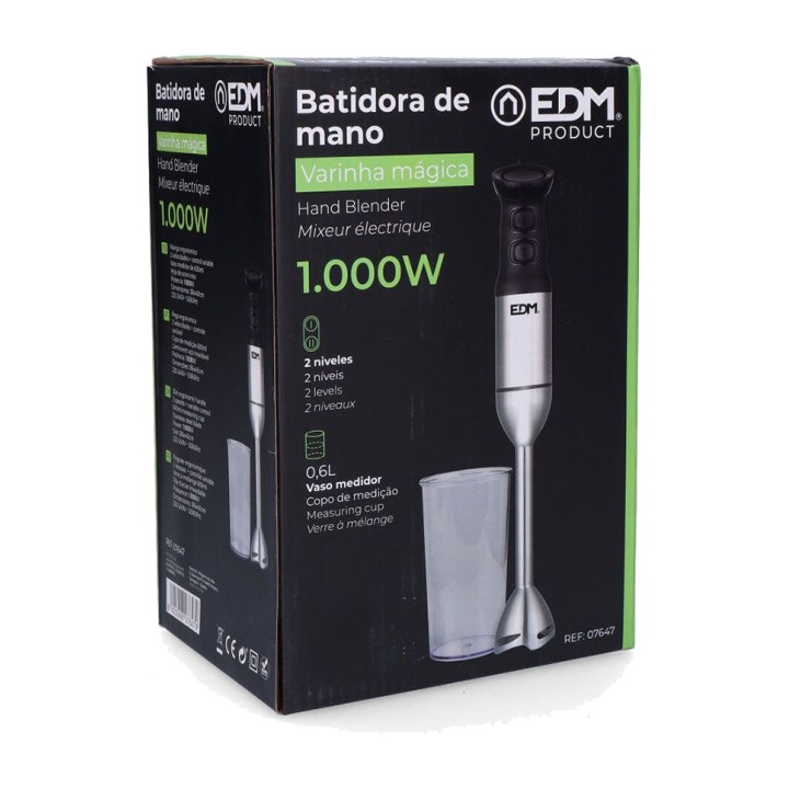 EDM Handmixer med mixerkanna 1000 W 07647