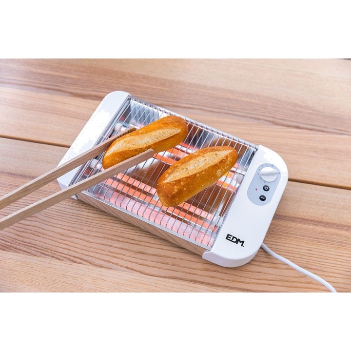 EDM Tostapane piatto con timer 600 W 07636