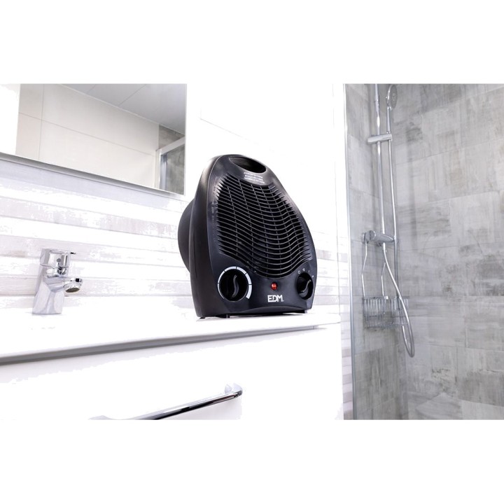 EDM Compact vertical heater with cool air setting 1000-2000W
