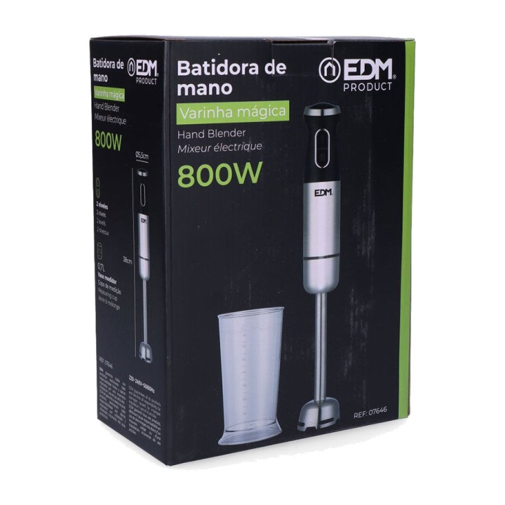 EDM Ruční mixér s mixovací nádobou 800 W 07646