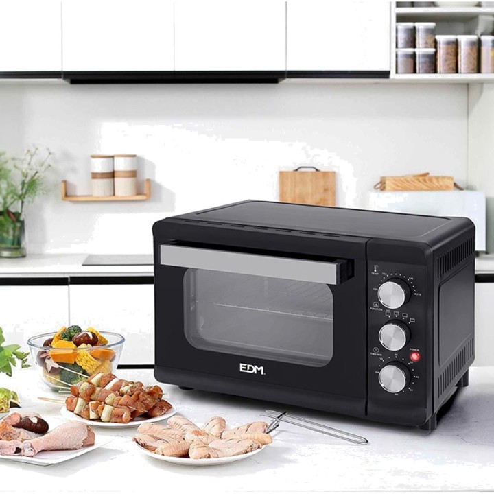 EDM Four électrique de table avec minuterie 1380 W 23 L
