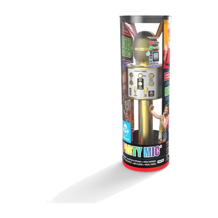 CEFA TOYS Microphone karaoké Bluetooth 7 en 1 avec batterie