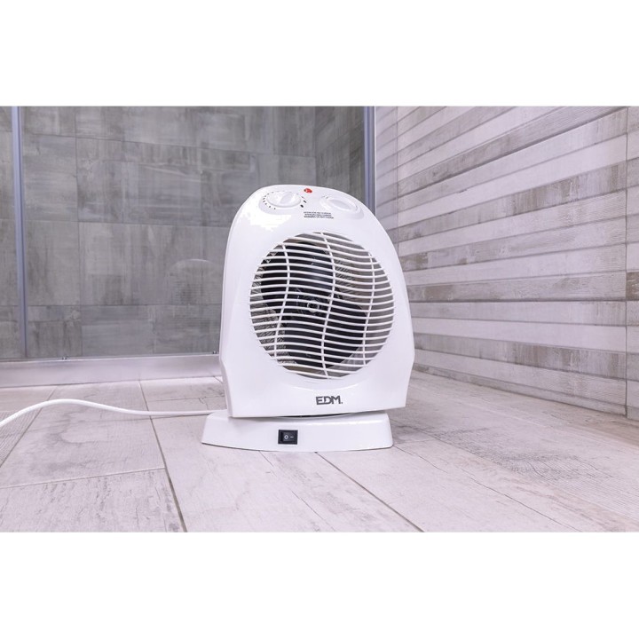 EDM Kompakter oszillierender Heizlüfter 1000-2000W 30,5 CM