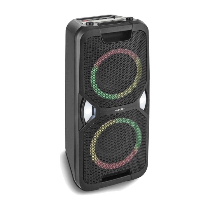 MEDION Bluetooth zabavni zvočnik s karaokejem in FM radiem