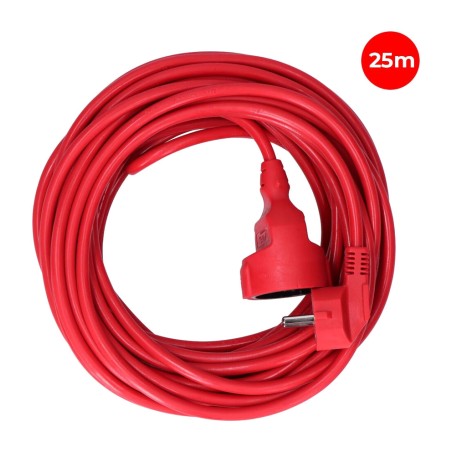 prolongador de una toma schuko h05vv-f 3g1,5 mm2 16 a 250 v