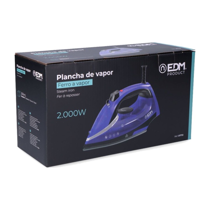 EDM Fer à vapeur 2000 W 07713