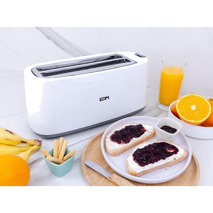 EDM Toaster mit 2 langen Schlitzen 1400 W 07706VAR