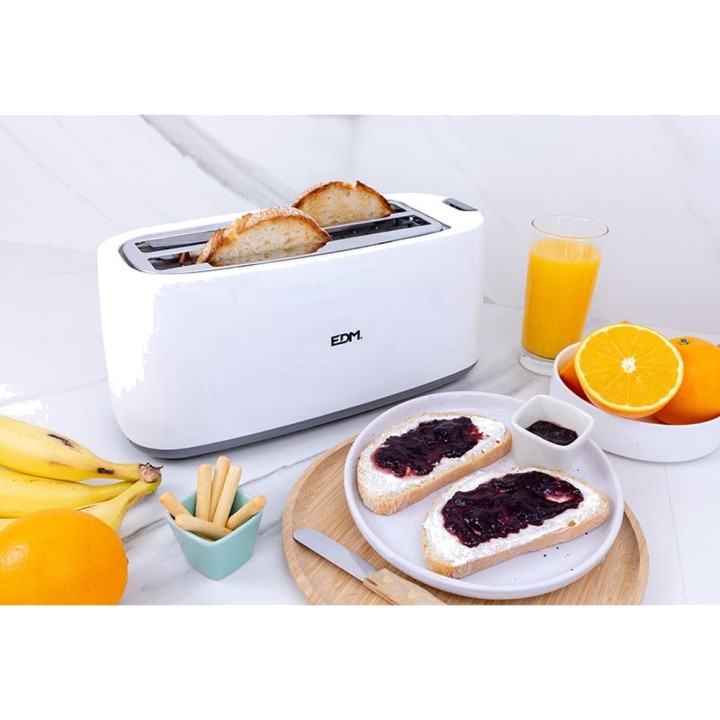 EDM Toaster mit 2 langen Schlitzen 1400 W 07706VAR
