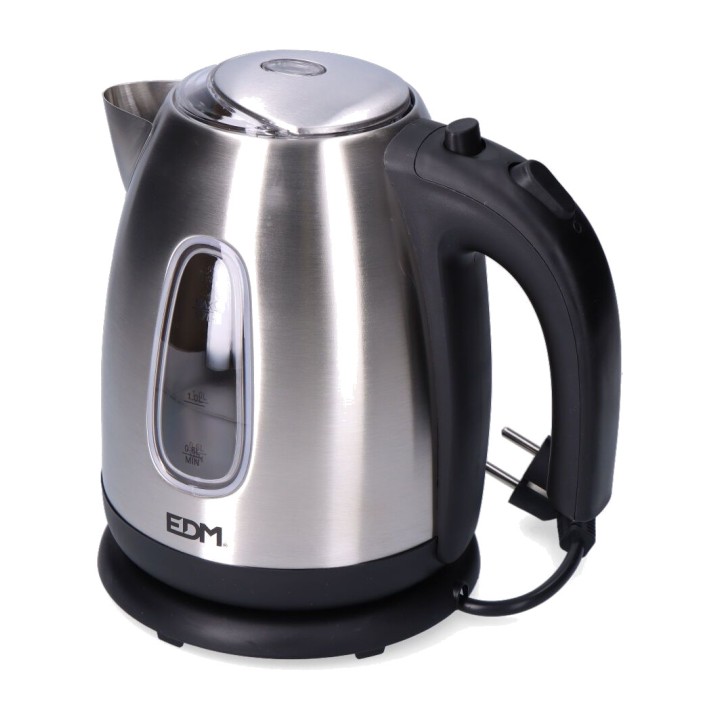 EDM Stainless steel electric kettle 1,7 L 2200 W 07656