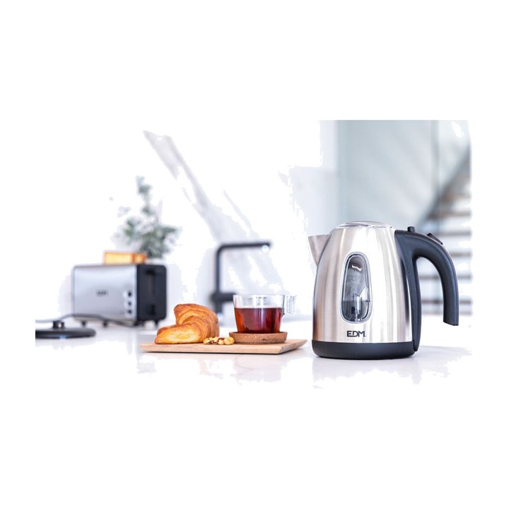 EDM Bollitore elettrico in acciaio inox 1,7 L 2200 W 07656