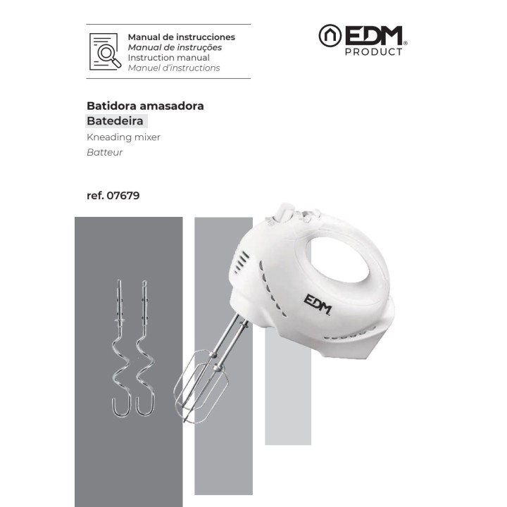 EDM Mixér s metlami a turbo 200 W 07679