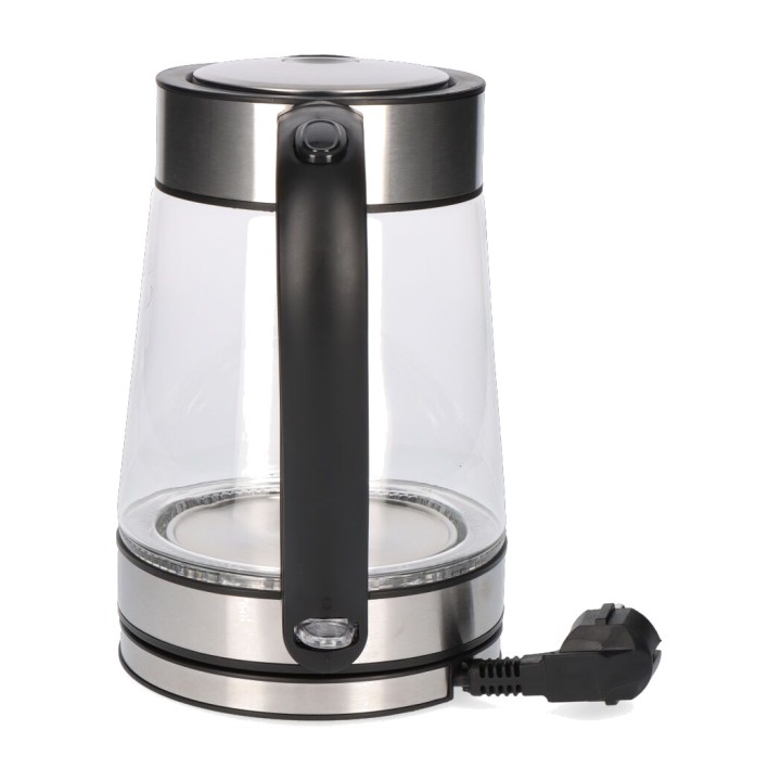 EDM Glass and stainless steel kettle 1,7 L 1850-2200W 07657