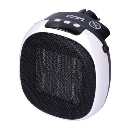mini calefactor cerámico de enchufe 700 w 10,8 cm