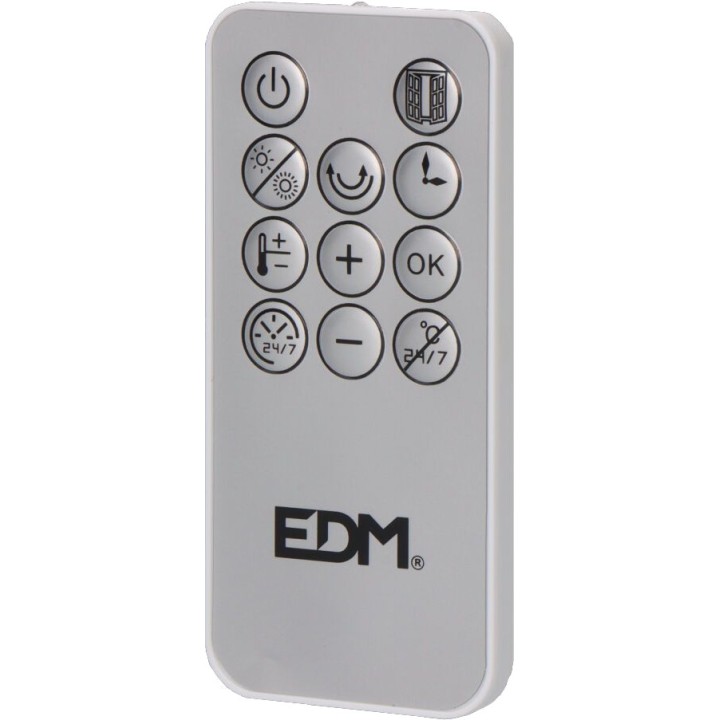 EDM Wall-mounted split heater with remote control and timer