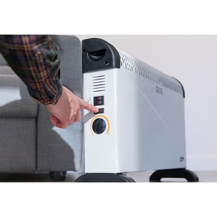 EDM Convecteur électrique turbo 2000 W 49 CM 07134