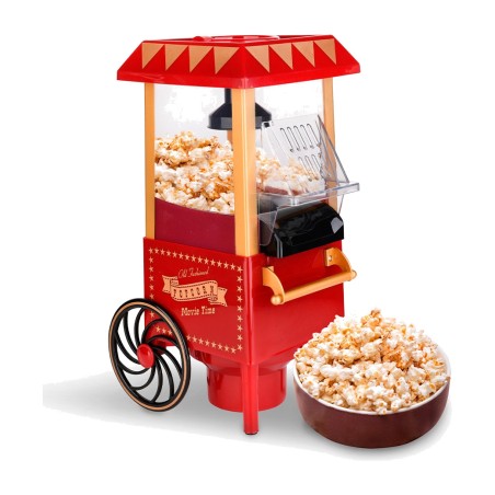 machine à popcorn en forme de chariot 1200 w