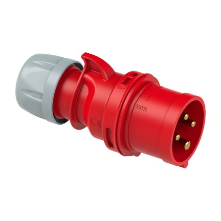 priemyselná káblová zástrčka cetac 3p+t 16 a 400 v ip44 902142a