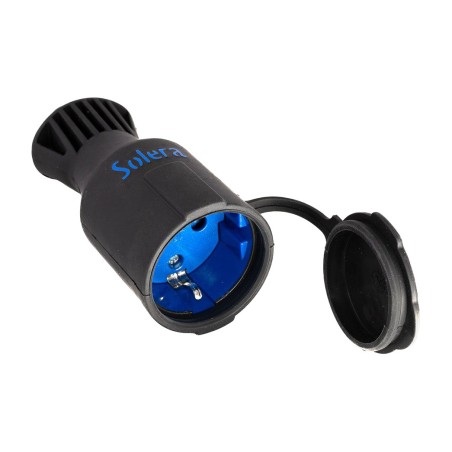 socle de prise mobile en caoutchouc avec terre latérale ip44 16 a 250 v 3680 w