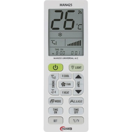 universal-fernbedienung für klimaanlagen mit timer und thermometer 5000-códigos