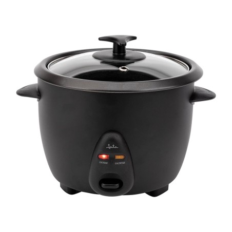 električni kuhalnik riža s steklenim pokrovom 900 w 2,2 l 29 cm
