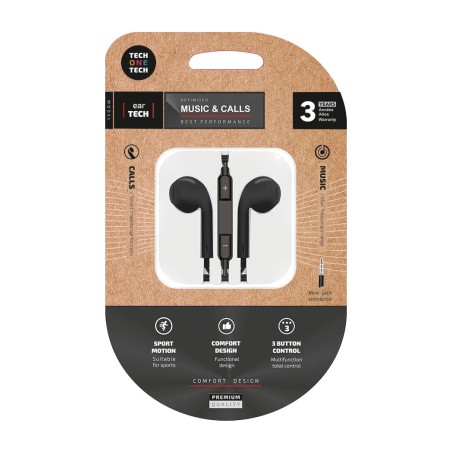 auriculares ergonómicos con cable y micrófono eartech-jack-3,5mm