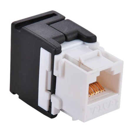 werkzeuglose keystone-buchse rj45 utp cat.6 180°