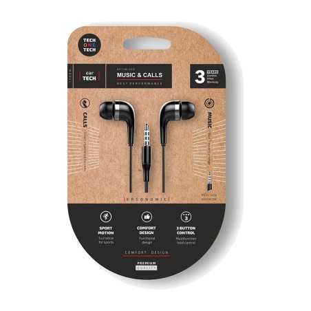 căști intraauriculare cu cablu și microfon eartech-jack-3,5mm