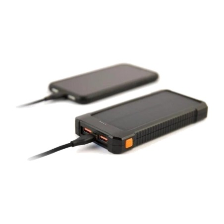 batería externa solar resistente al agua con linterna 10000 mah ip65
