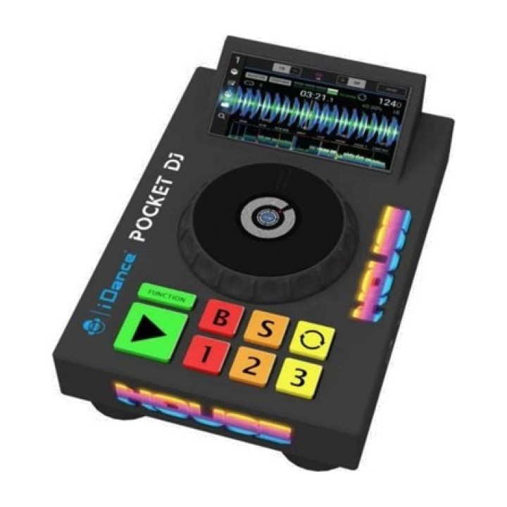CEFA TOYS Kieszonkowy mini zestaw DJ-ski z głośnikiem, różne