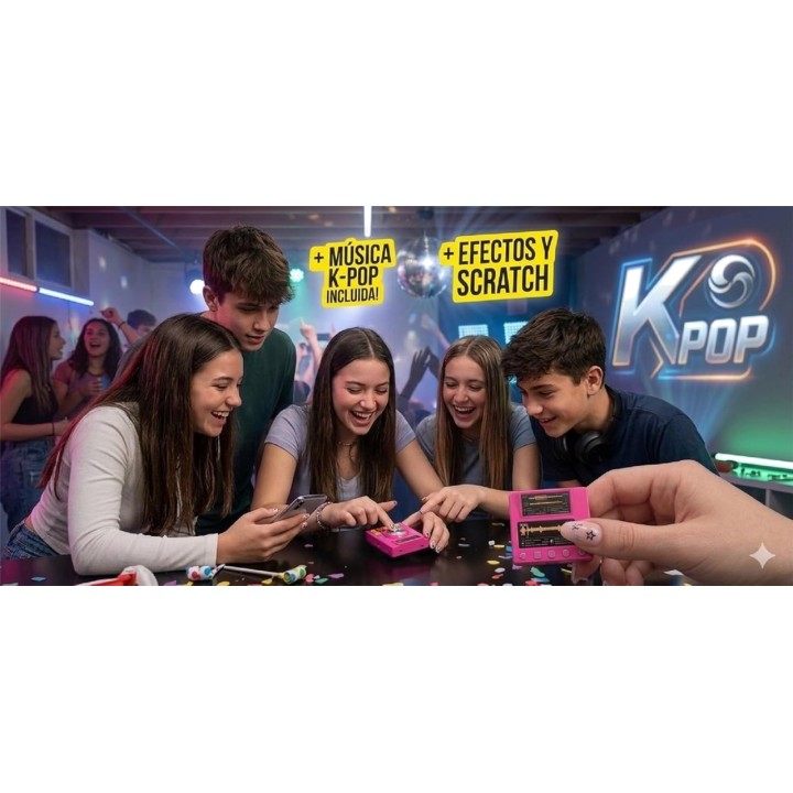 CEFA TOYS Žepna mini DJ-miza z zvočnikom, različni modeli