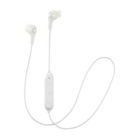 auriculares bluetooth intraurales blancos con micrófono hafx9btwt