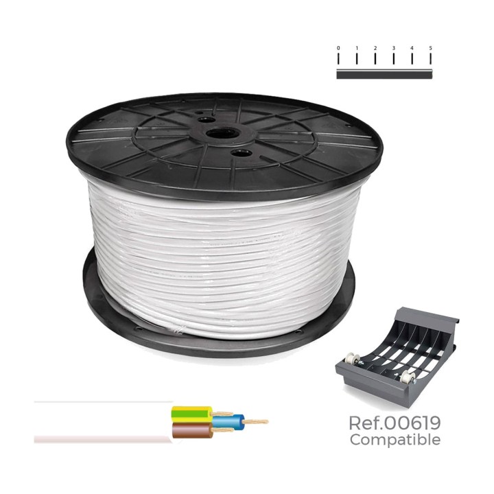 SEDILES Round electrical cable on reel H05VV-F 300/500V