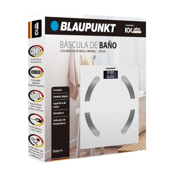 BLAUPUNKT Kopalniška tehtnica z merilnikom telesne maščobe