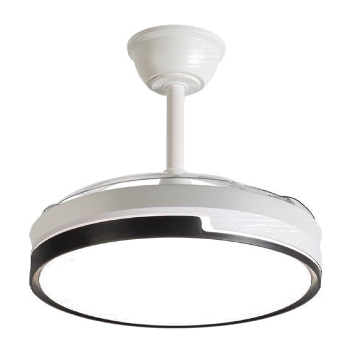DAEWOO Deckenventilator mit LED-Leuchte und einziehbaren