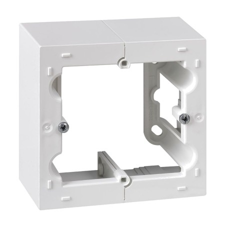 caja de superficie simple para mecanismos serie-10 8,4x8,4cm