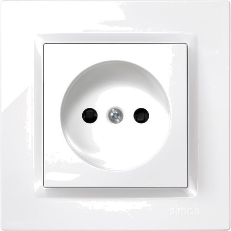 base de enchufe bipolar con marco serie-10 16 a 230 v ip20