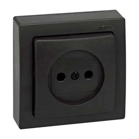 dvojpólová nástenná zásuvka 73 loft 2p 16 a 250 v ip20