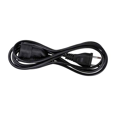 rallonge électrique à 1 prise sans terre h05vv-f 2x1 mm2 10 a 250 v 2 m
