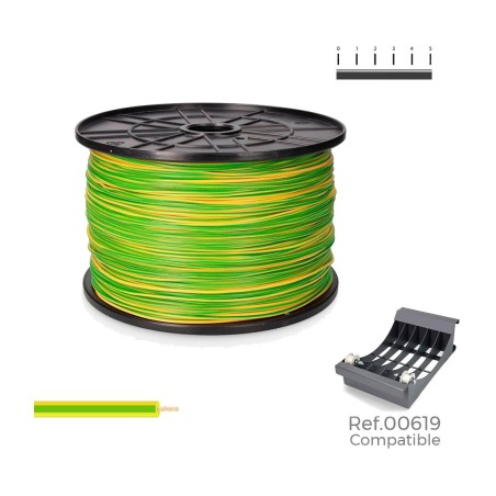 enožilni gibki vodnik na tuljavi h05v-k