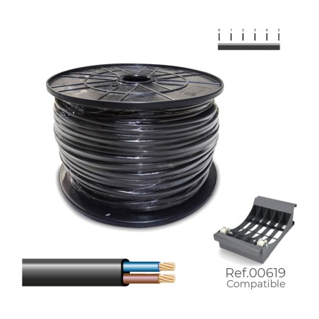 flaches audiokabel auf spule 48 v