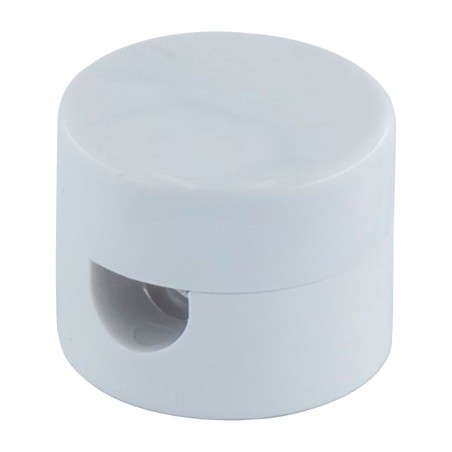 fermacavo rotondo in plastica 19x18mm 5 uds
