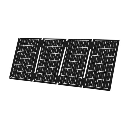 zložljiv solarni polnilnik z izhodom usb-a in usb-c 15 w ip65