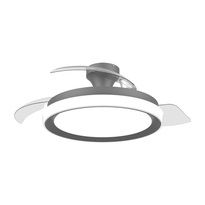 PHILIPS Ventilador de techo con luz LED regulable, aspas