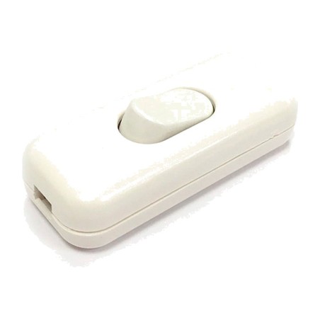 interruptor de paso para cable 3 a 250 v 26x15x60mm