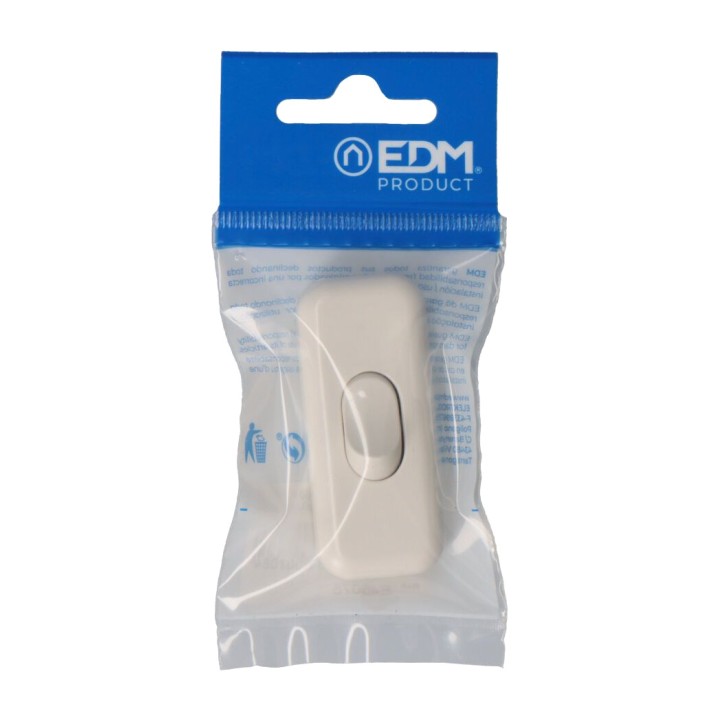 EDM In-line cable switch 3 A 250 V 26X15X60MM (5UD)